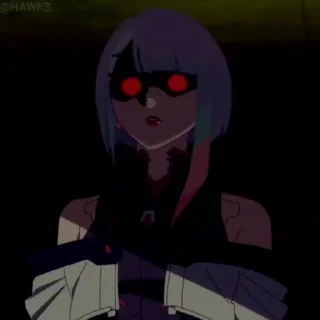😈-Cyberpunk Edgerunners, Telegram Sticker