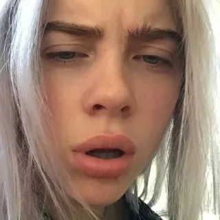 💙-Billie Eilish, Telegram Sticker