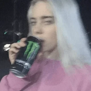 💙-Billie Eilish, Telegram Sticker