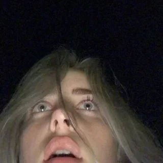 💙-Billie Eilish, Telegram Sticker