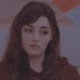 😕-beautiful girl, Telegram Sticker