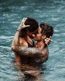 😍-Romantic sticker sexy, Telegram Sticker