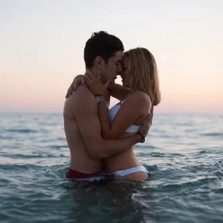 🌊-Romantic sticker sexy, Telegram Sticker
