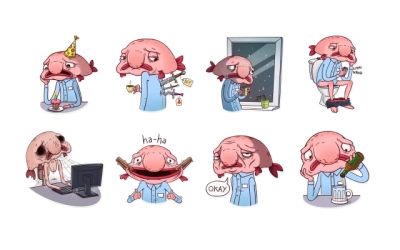 Sad Blobby