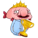 🏆-Sad Blobby, Telegram Sticker