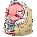 🍨-Sad Blobby, Telegram Sticker