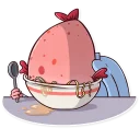 🍲-Sad Blobby, Telegram Sticker