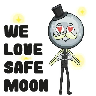 ❤️-Safemoon, Telegram Sticker