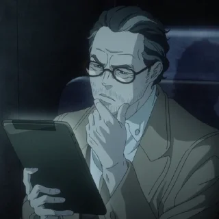 🤔-Psycho-Pass | @dlggch | , Telegram Sticker