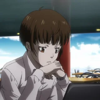 🤔-Psycho-Pass | @dlggch | , Telegram Sticker