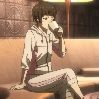 ☕️-Psycho-Pass | @dlggch | , Telegram Sticker
