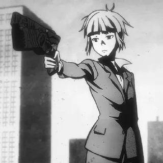 🔫-Psycho-Pass | @dlggch | , Telegram Sticker