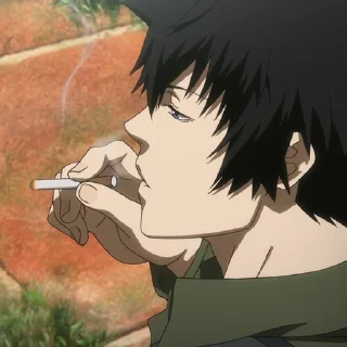 🚬-Psycho-Pass | @dlggch | , Telegram Sticker