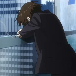 🚬-Psycho-Pass | @dlggch | , Telegram Sticker