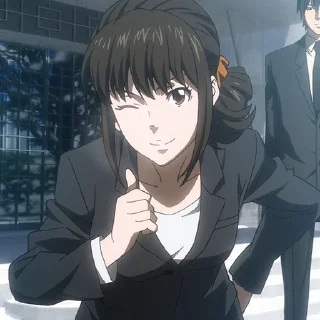 👍-Psycho-Pass | @dlggch | , Telegram Sticker