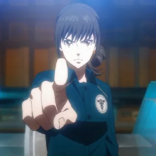 👉-Psycho-Pass | @dlggch | , Telegram Sticker