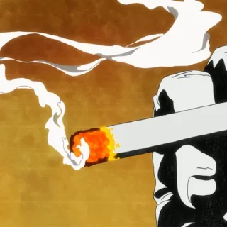 🚬-Psycho-Pass | @dlggch | , Telegram Sticker