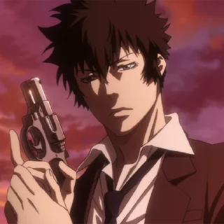 🔫-Psycho-Pass | @dlggch | , Telegram Sticker