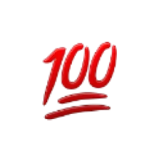 💯-Official Samsung Emojis, Telegram Sticker
