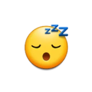 😴-Official Samsung Emojis, Telegram Sticker