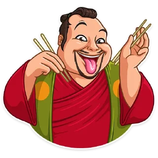 🤤-Samurai, Telegram Sticker