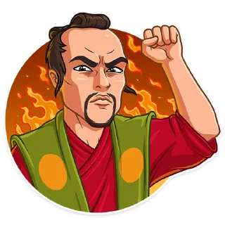 ✊-Samurai, Telegram Sticker