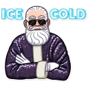😎-Santa Claus, Telegram Sticker