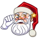 😜-Santa Claus, Telegram Sticker