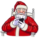 🙂-Santa Claus, Telegram Sticker