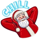 😴-Santa Claus, Telegram Sticker