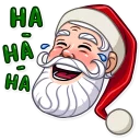 😂-Santa Claus, Telegram Sticker