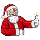 👍-Santa Claus, Telegram Sticker