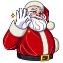 👌-Santa Claus, Telegram Sticker