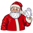 👋-Santa Claus, Telegram Sticker