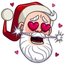😍-Santa Claus, Telegram Sticker