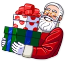 😁-Santa Claus, Telegram Sticker