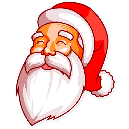 Santa Claus, telegram sticker