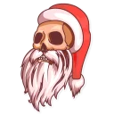 💀-Santa Claus, Telegram Sticker