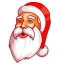 😟-Santa Claus, Telegram Sticker