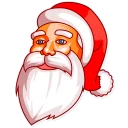 🙂-Santa Claus, Telegram Sticker