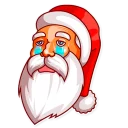😭-Santa Claus, Telegram Sticker