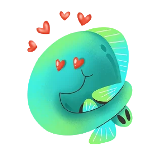 😍-Sayches, Telegram Sticker