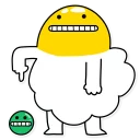 😬-Penny Scrambleton, Telegram Sticker