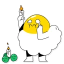 🕯-Penny Scrambleton, Telegram Sticker