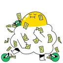 💸-Penny Scrambleton, Telegram Sticker
