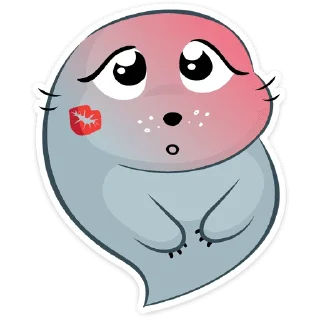 ☺️-Sonya the seal, Telegram Sticker