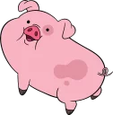 🐽-Gravity Falls, Telegram Sticker