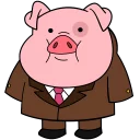 🐷-Gravity Falls, Telegram Sticker