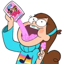 ☺️-Gravity Falls, Telegram Sticker