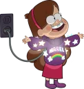 😍-Gravity Falls, Telegram Sticker